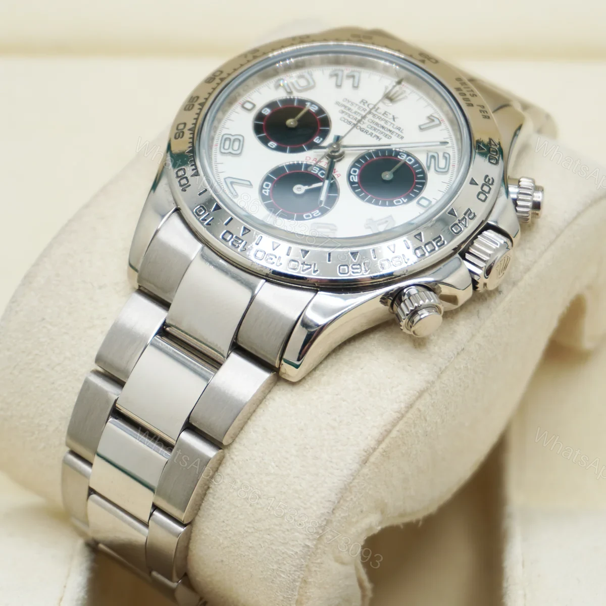 View 4 of Superclone Rolex Daytona Panda Dial 116509 Arabic Numberals