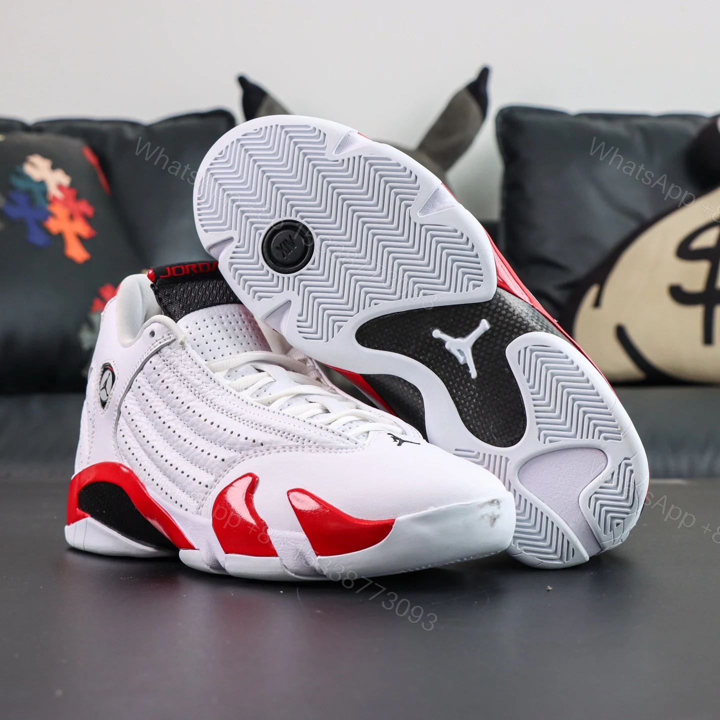 View 3 of Air Jordan 14 Candy Cane