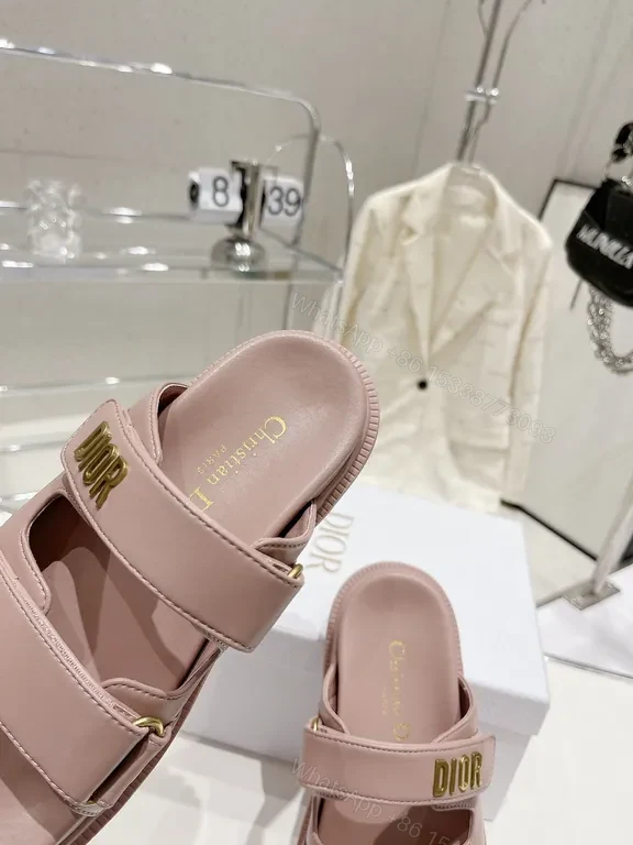 View 5 of Chic Rose-Pink Chunky Sandals with Luxe Dual Straps