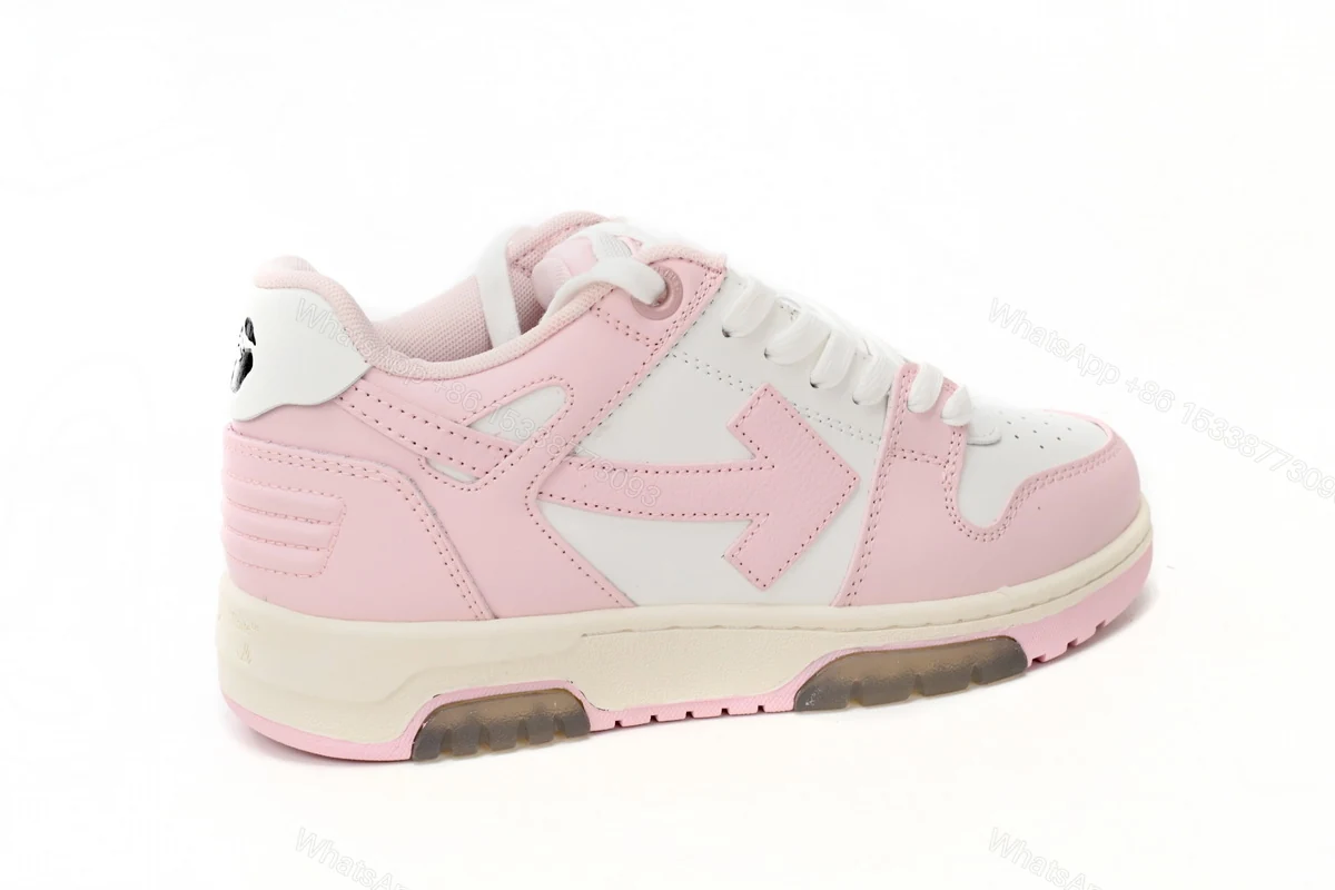 View 2 of OFF-WHITE Out Of Office OOO Low Tops White Light Pink OWIA259F21LEA0010130