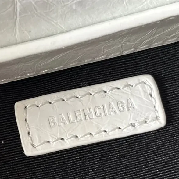View 14 of 高仿Balenciaga*LeCagole2024新款法棍包白色XS