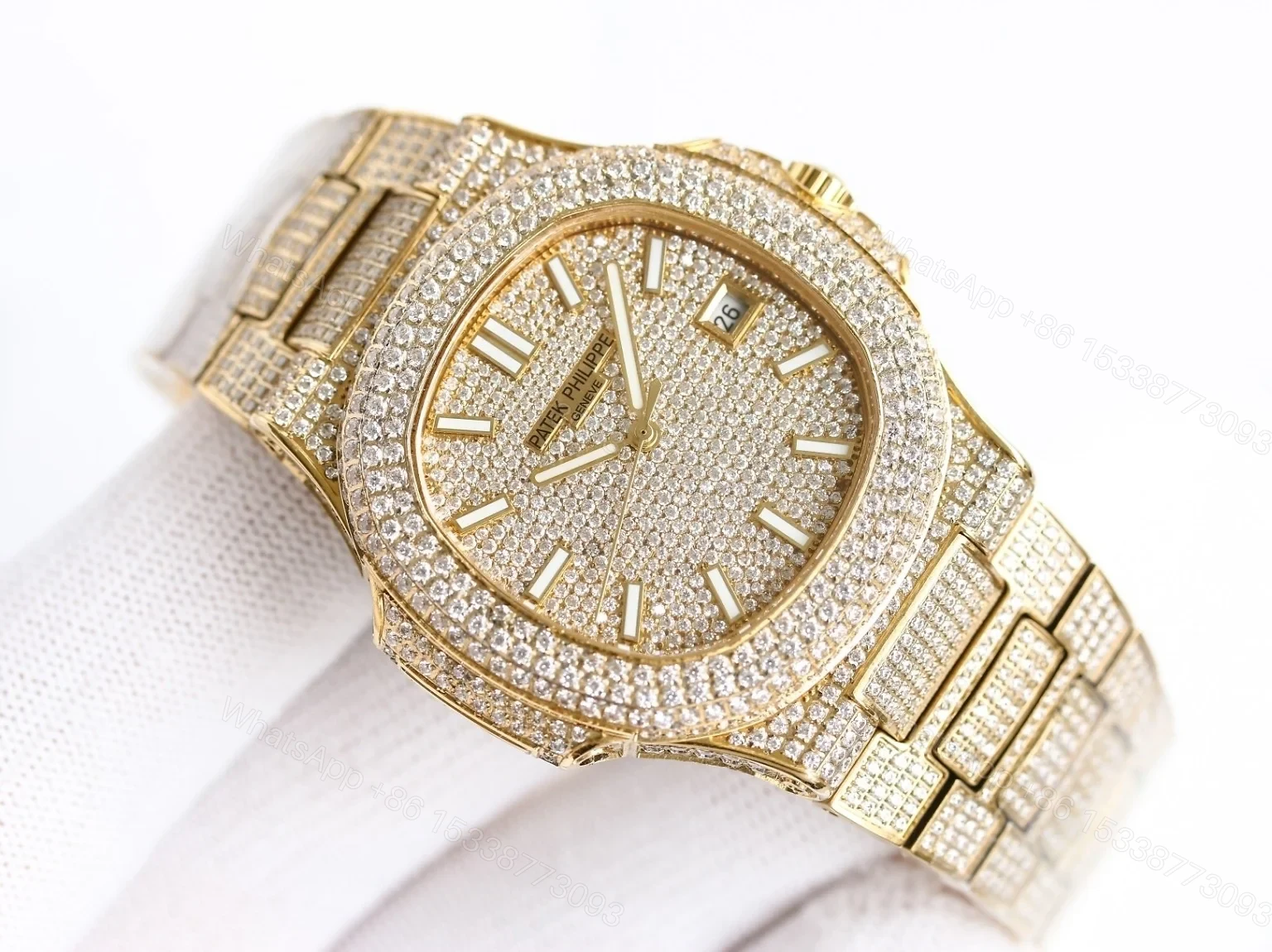 View 2 of Patek Philippe Nautilus 5711 Yellow Gold Super Clone