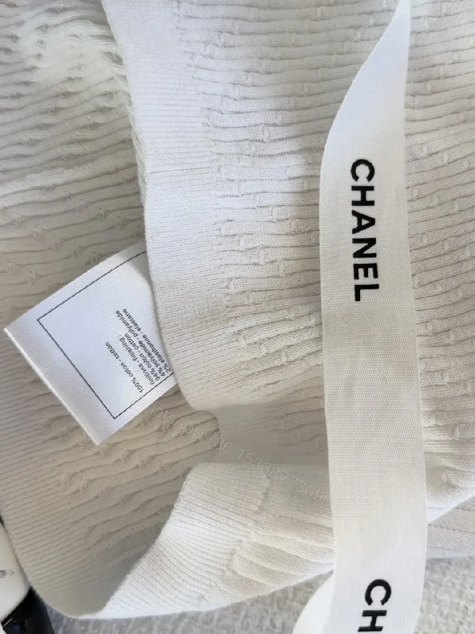 View 4 of Knit T-Shirt Dress: Subtle Emblem, Elevated Texture, All-Day Sophistication