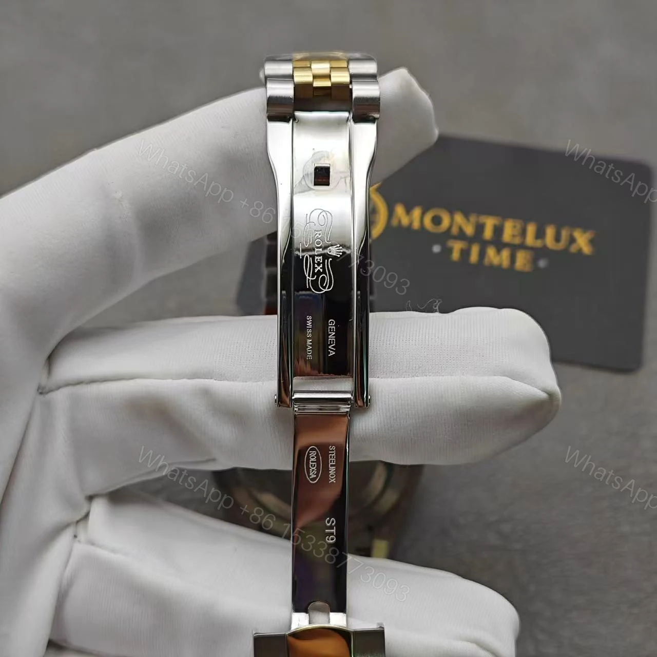 View 9 of Replica Rolex Datejust Rhodium Dial 126333 “Wimbledon” Fluted Jubilee 41mm Superclone