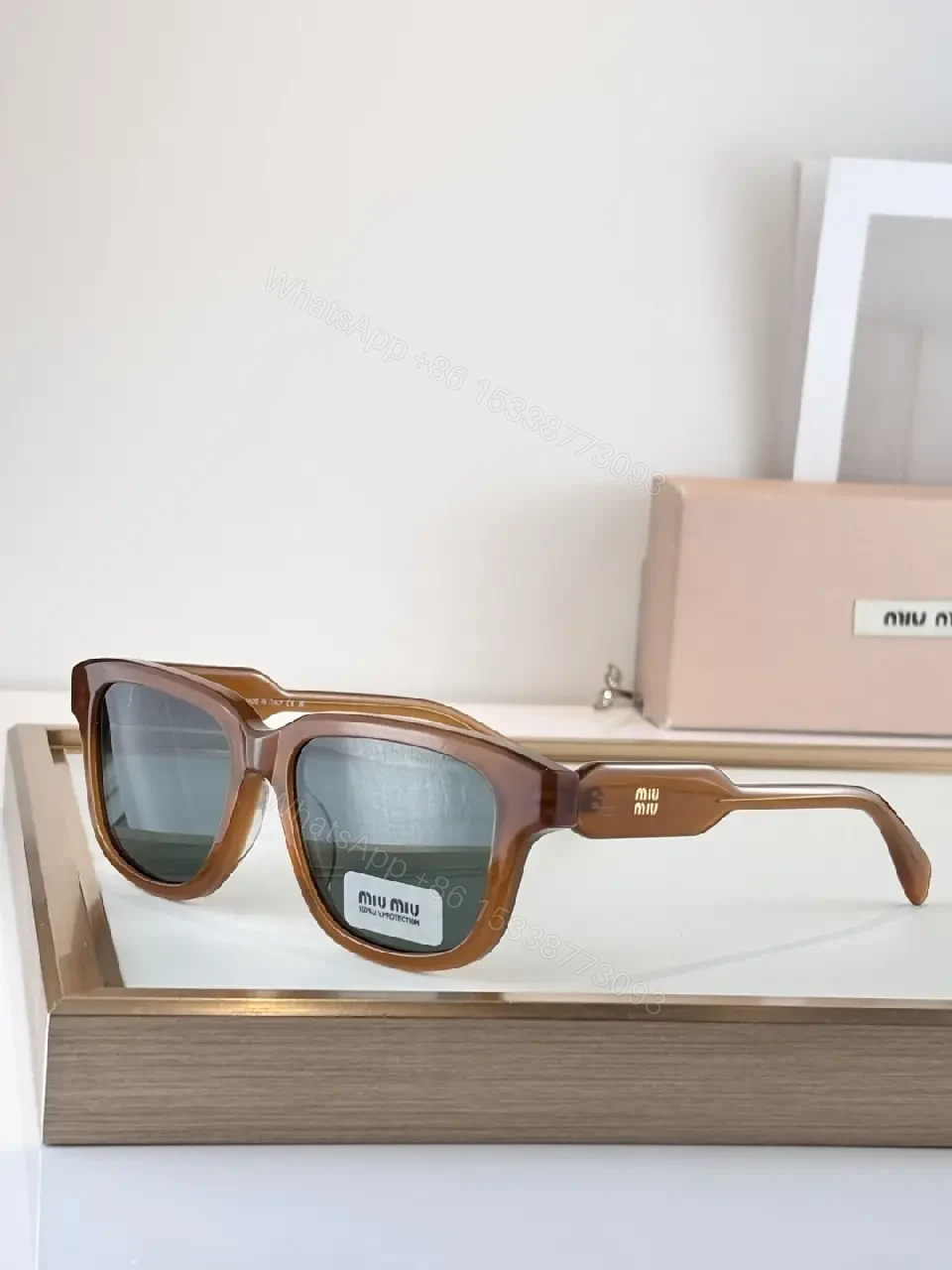 View 6 of Bold Black Square Sunglasses, Premium Acetate, Minimalist, All-Day Comfort, Sunglasses