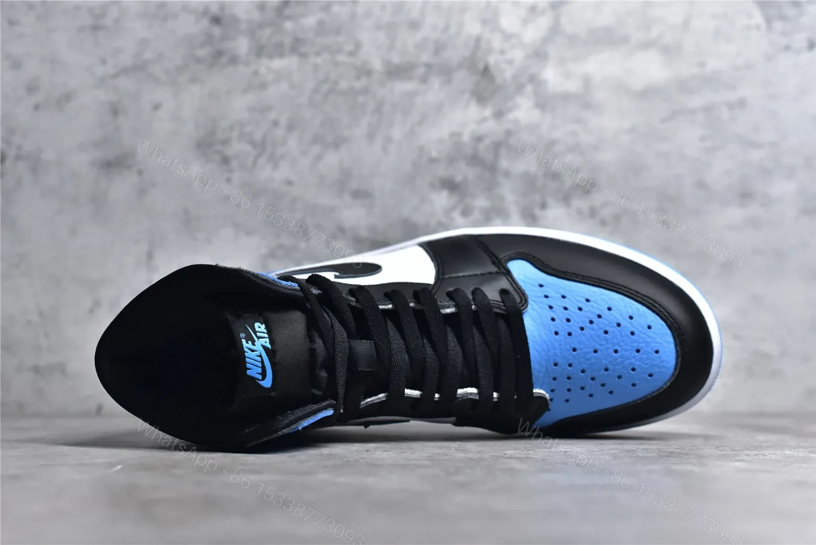 View 6 of Air Jordan 1 Retro High OG “UNC Toe” Reps