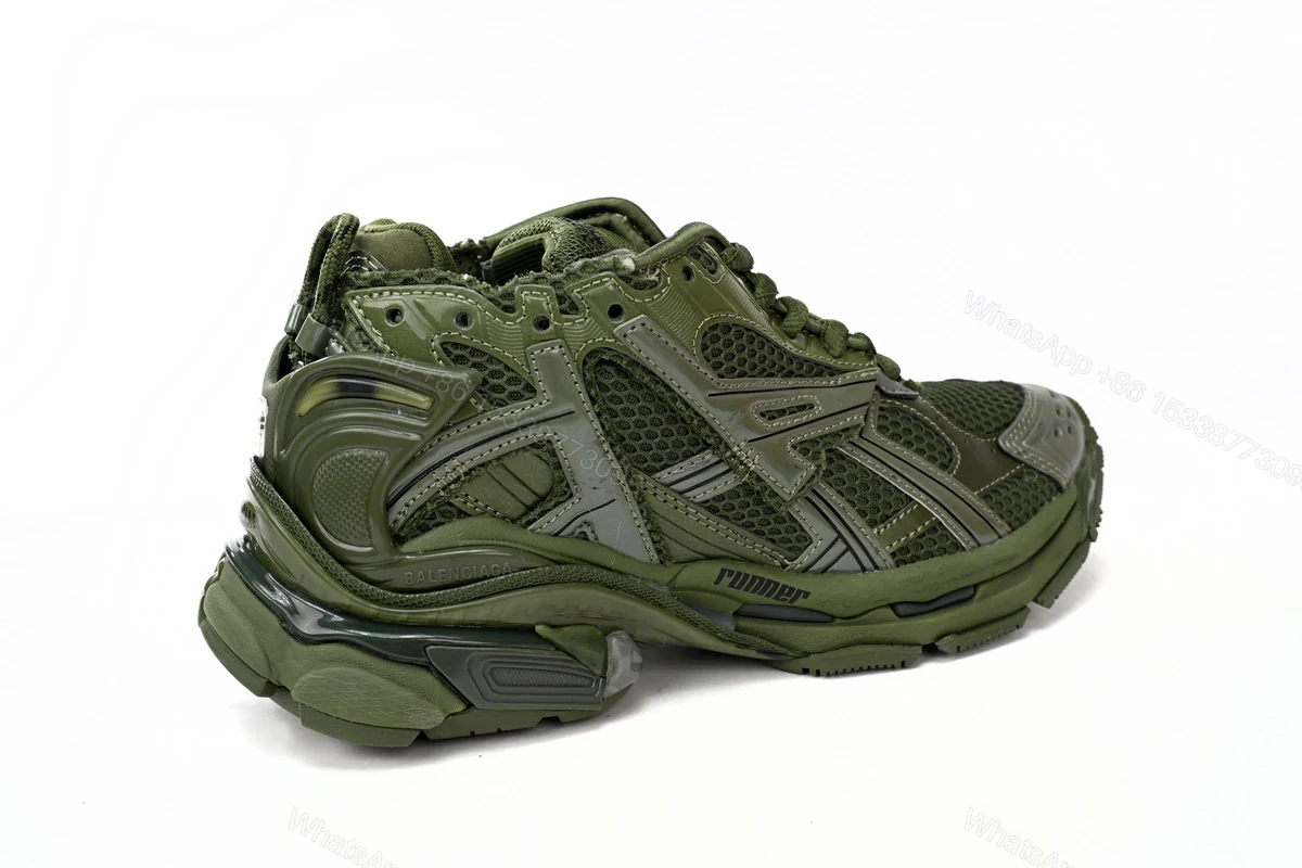 View 8 of Balenciaga Runner Army Green 677402 W1RN3 2025