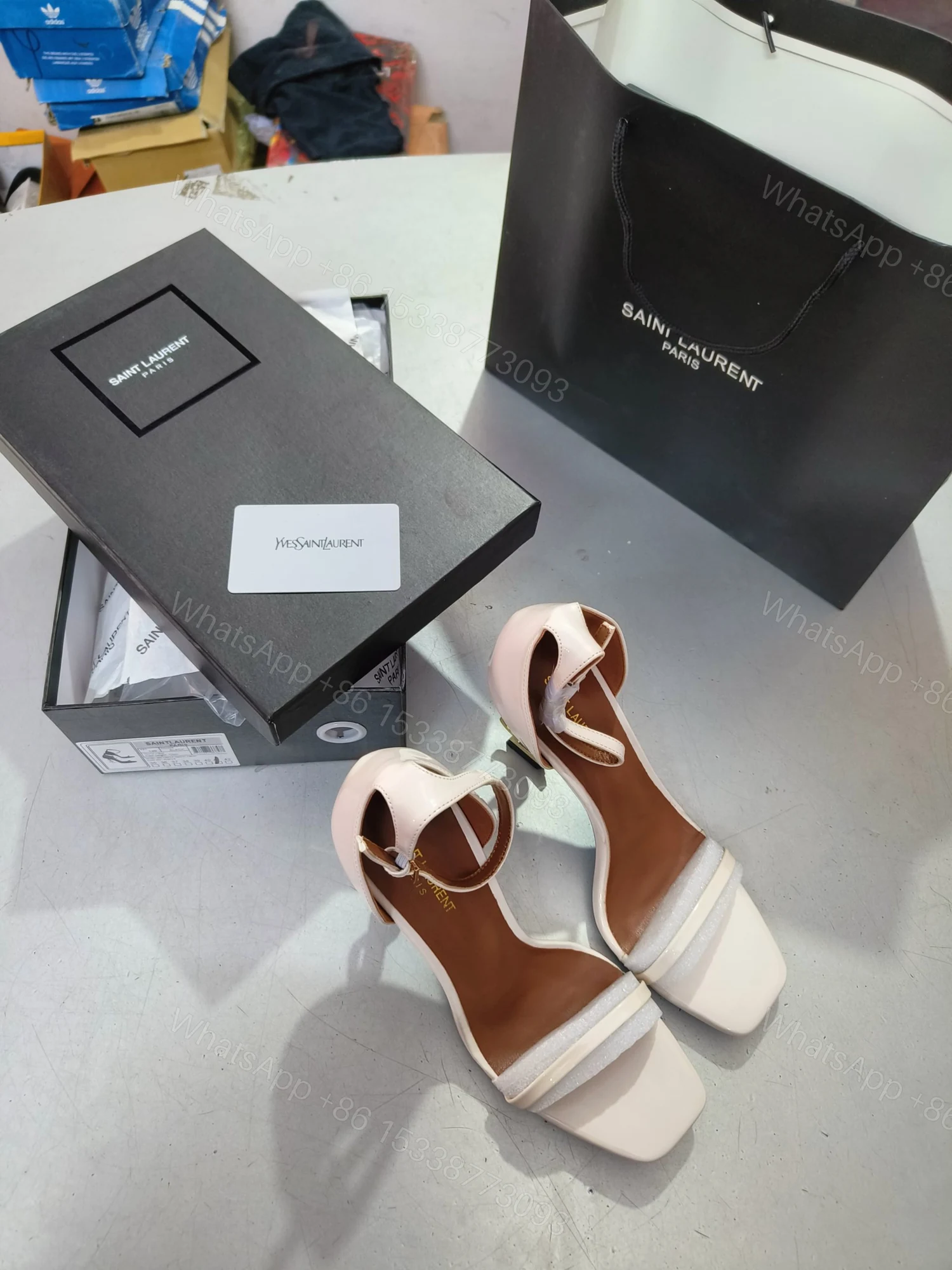 View 2 of BUY YSL TRENDY HIGH-HEEL STYLISH SANDALS FOR WOMEN