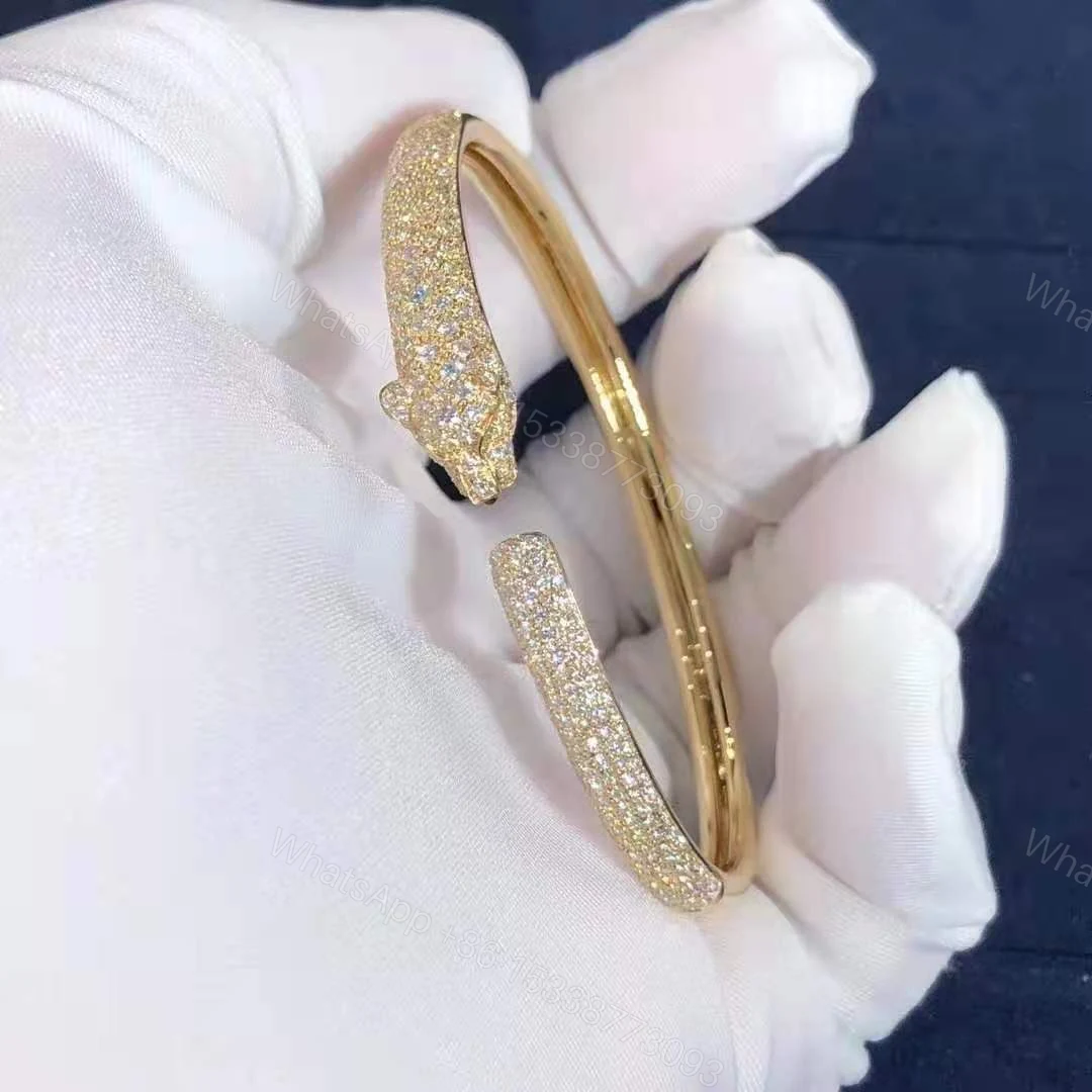 View 7 of Cartier Panthere Bracelet Diamonds