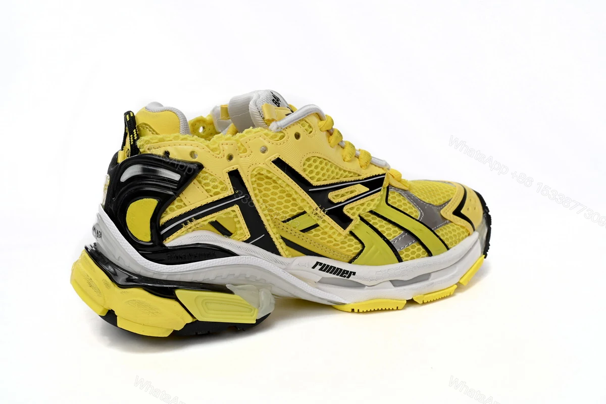 View 8 of Balenciaga Runner Black Yellow 677402 W2RD3 0510