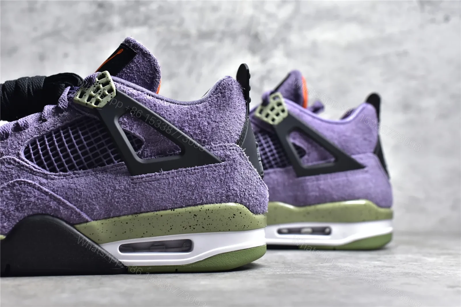 View 5 of Air Jordan 4 Retro “Canyon Purple” Replica