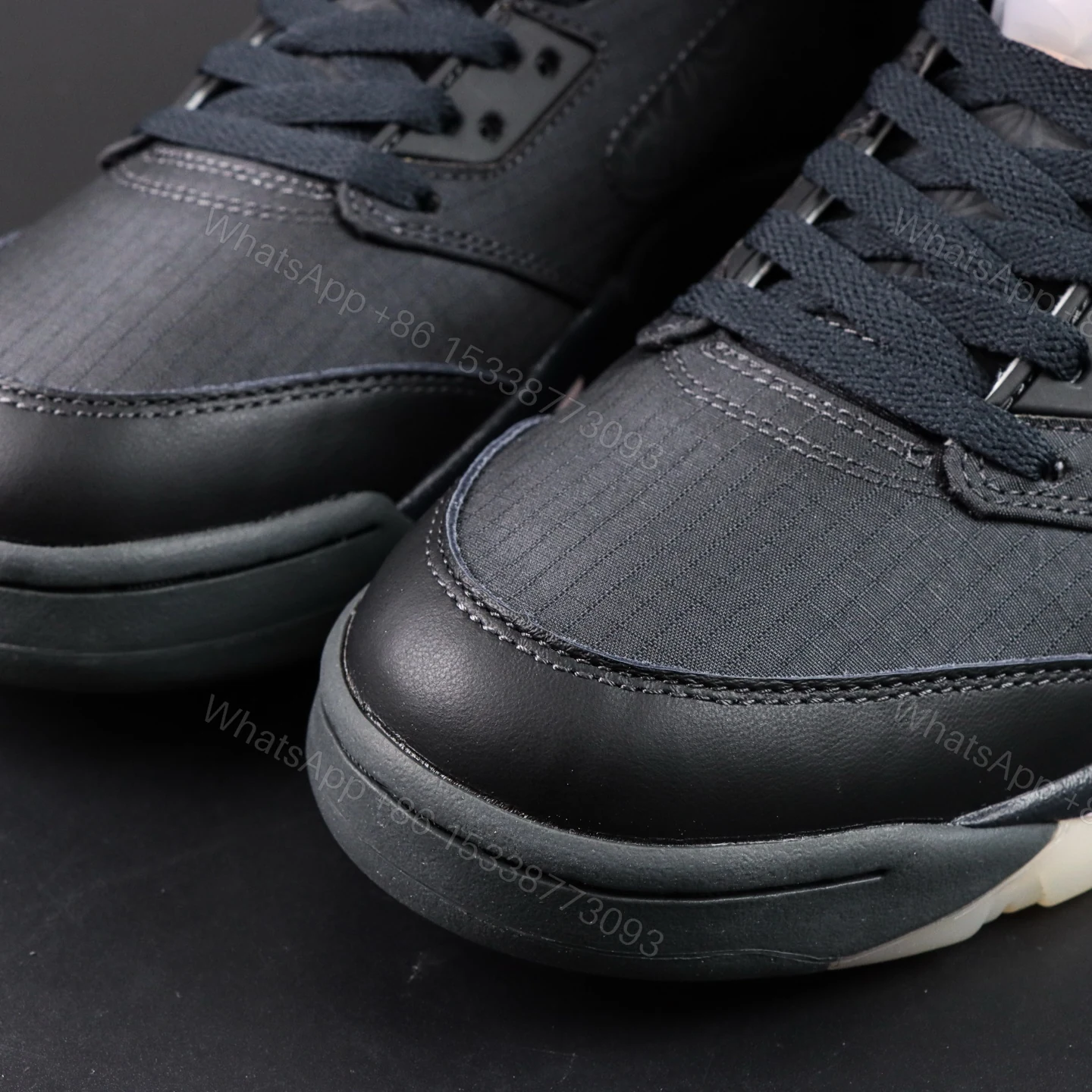 View 4 of Air Jordan 5 Off Noir Reps