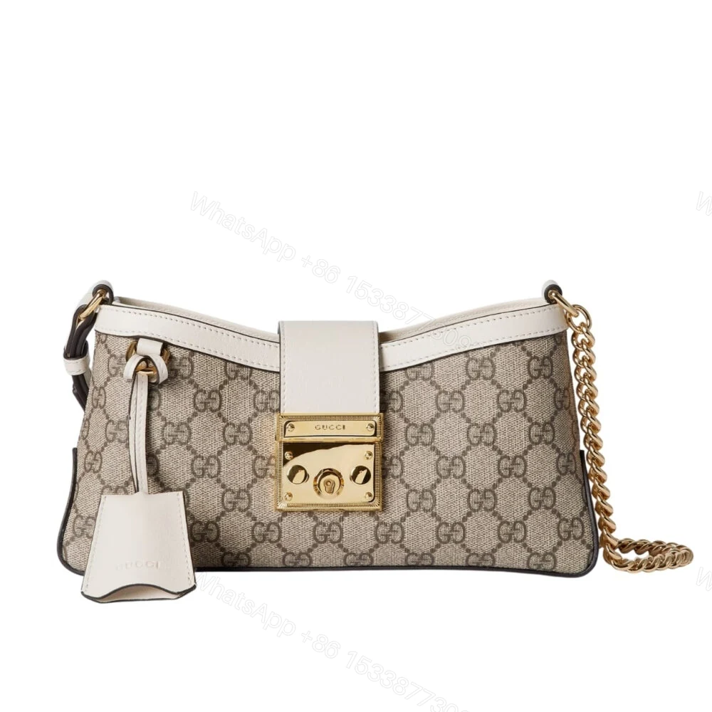 Gucci Padlock Small Shoulder Bag White 25Cm 811705 KHNKG 9761 — view 1