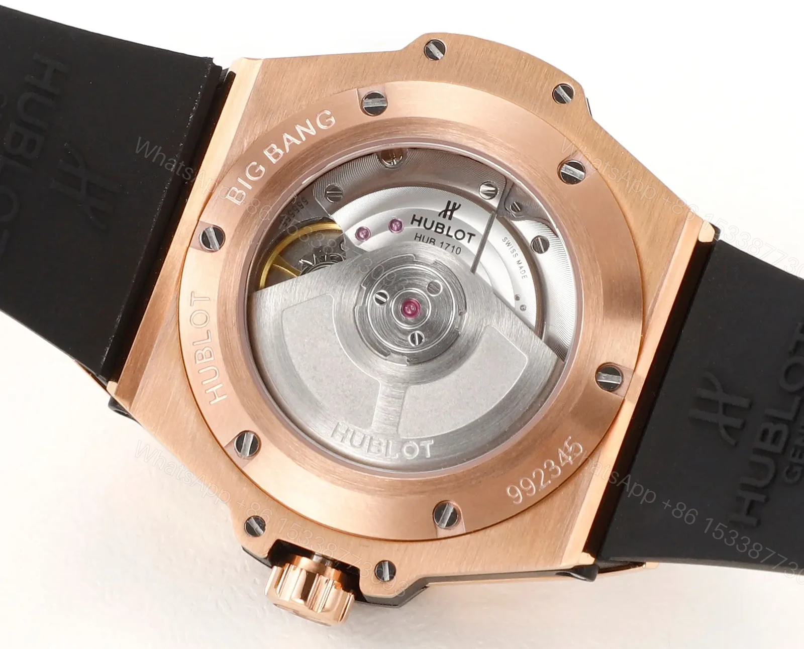 View 8 of Hublot Big Bang Rose Gold Black Watch