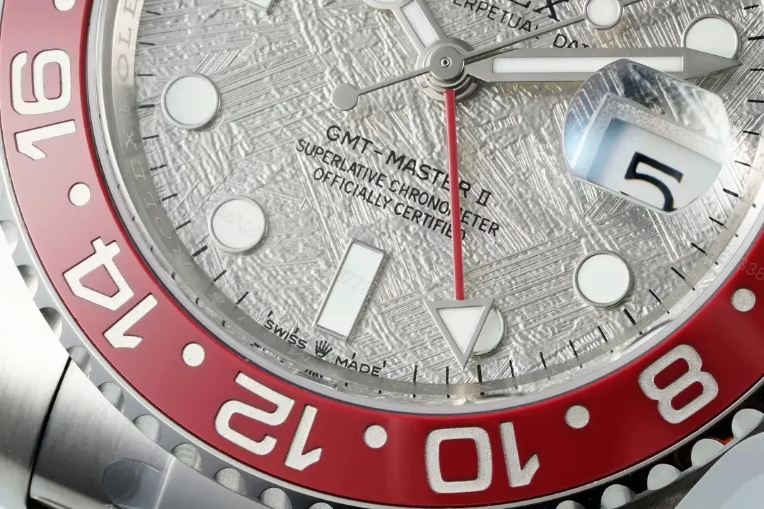 View 5 of Rolex GMT Master II Greenwich V5 40mm Dandong 3285 Automatic Watch RLX-GMT-GREEN-V5-40-D3285