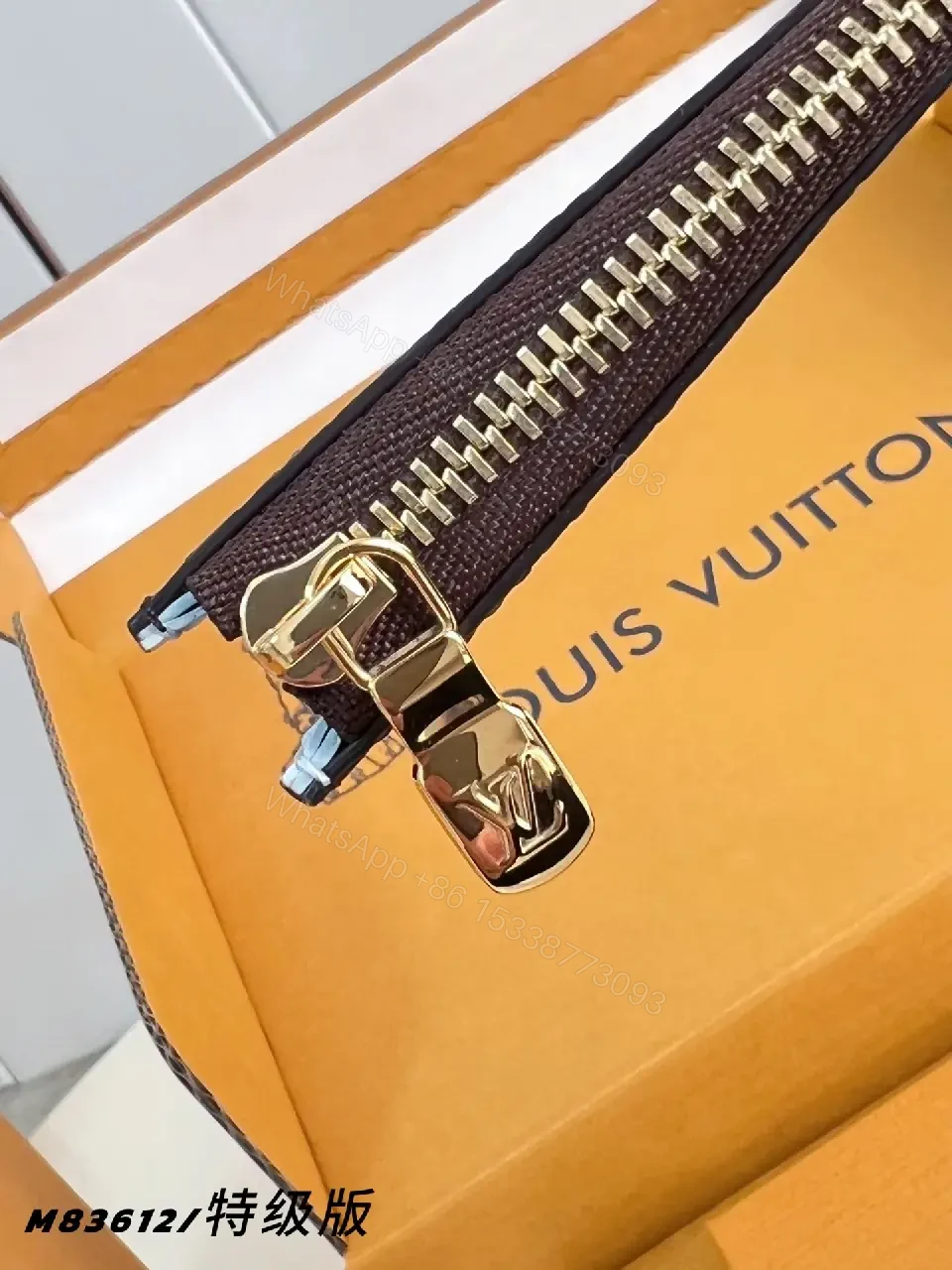 View 4 of Compact Monogram Wallet: Luxurious, Minimalist, Secure