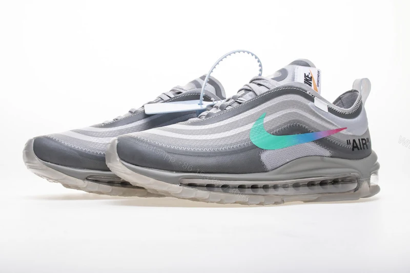 OFF WHITE X Nike Air Max 97 “Wolf Grey Menta” — view 2