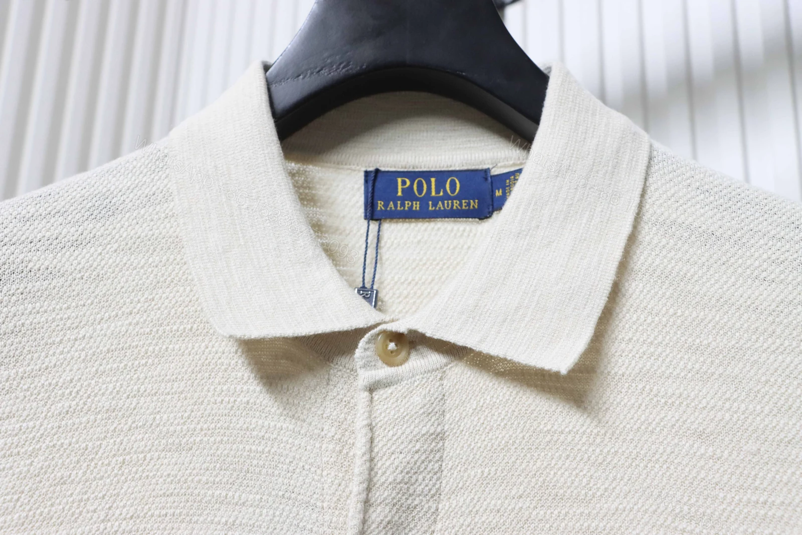 View 2 of Polo Ralph Lauren Cotton and Hemp Polo