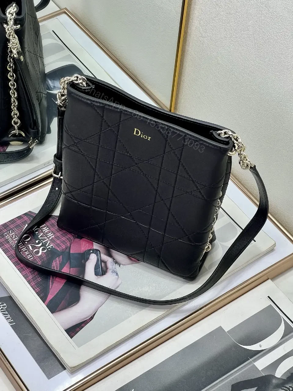 View 8 of Chic Quilted Crossbody: Compact Luxury, All-Day Versatility