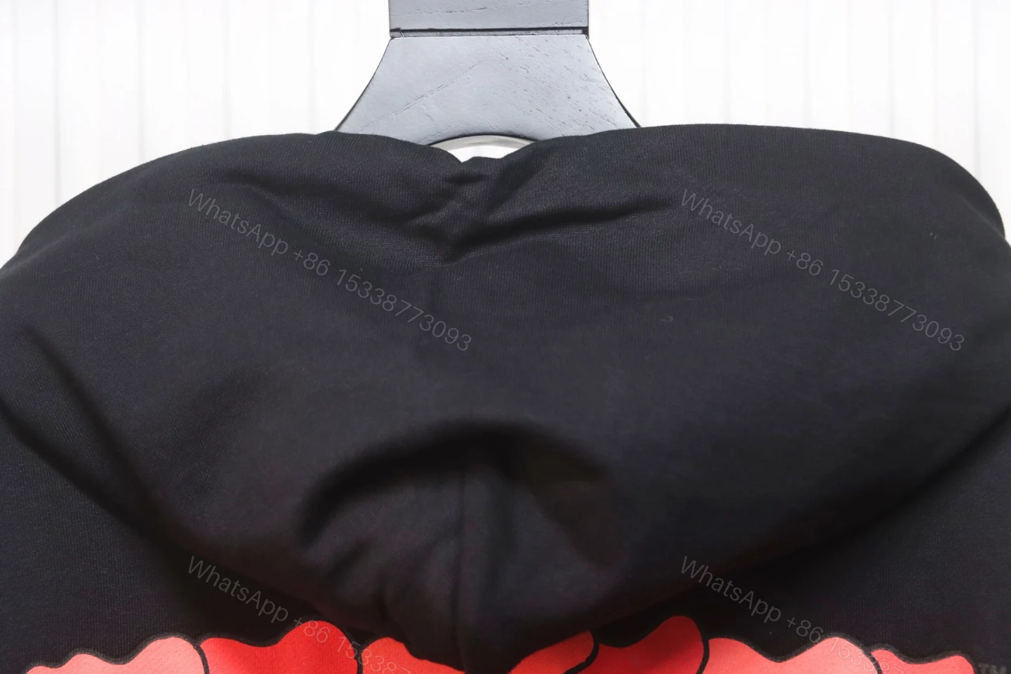 View 4 of Off-white Red and Gray Melted Arrow Hoodie