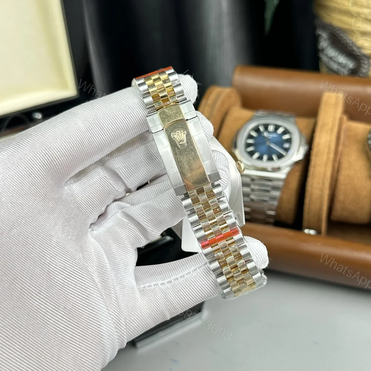View 7 of Rolex Datejust Champagne Dial 126333-0010 41 mm