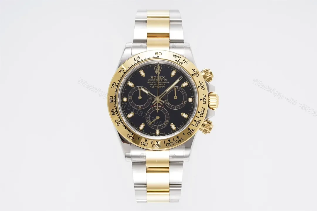 3A Factory Clean Factory KING Rolex Daytona 4130 Black Gold — view 1