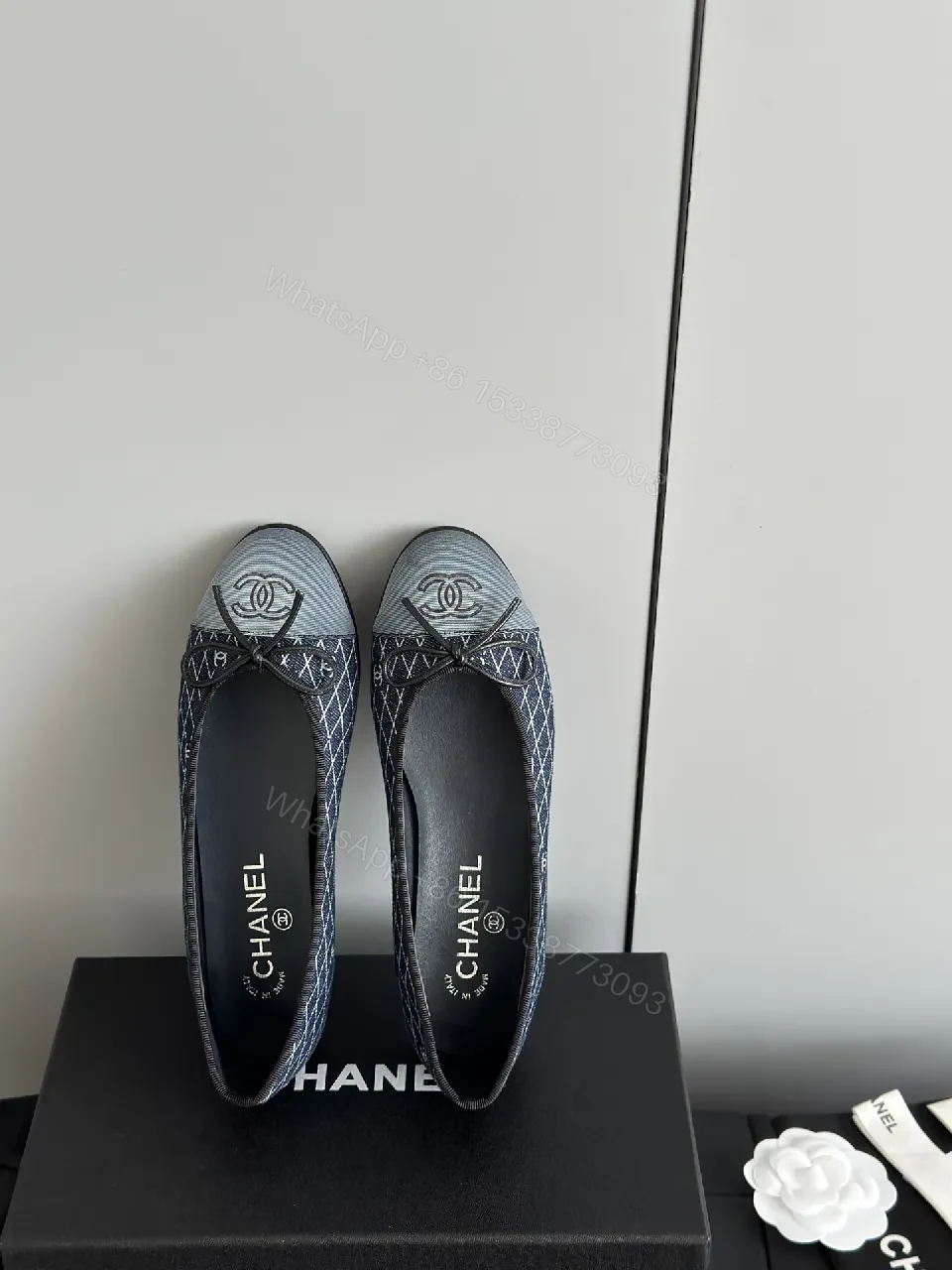 View 3 of Navy Quilted Slip-Ons: Subtle Pattern, Luxe Comfort