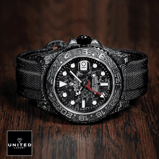 View 6 of Rolex DiW NTPT Carbon Replica