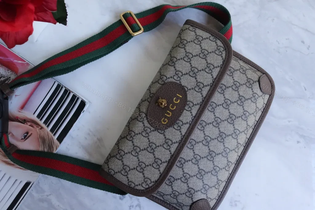 View 2 of G GG Supreme Belt Bag: Structured Chic, Hands-Free Luxury