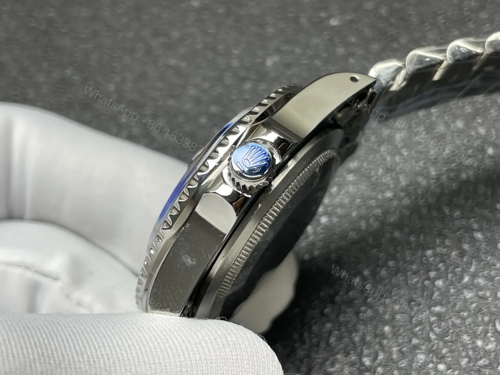 View 7 of Rolex GMT-Master II Pepsi Watch Jubilee Bracelet Ultimate 40MM 126710BLRO-0001