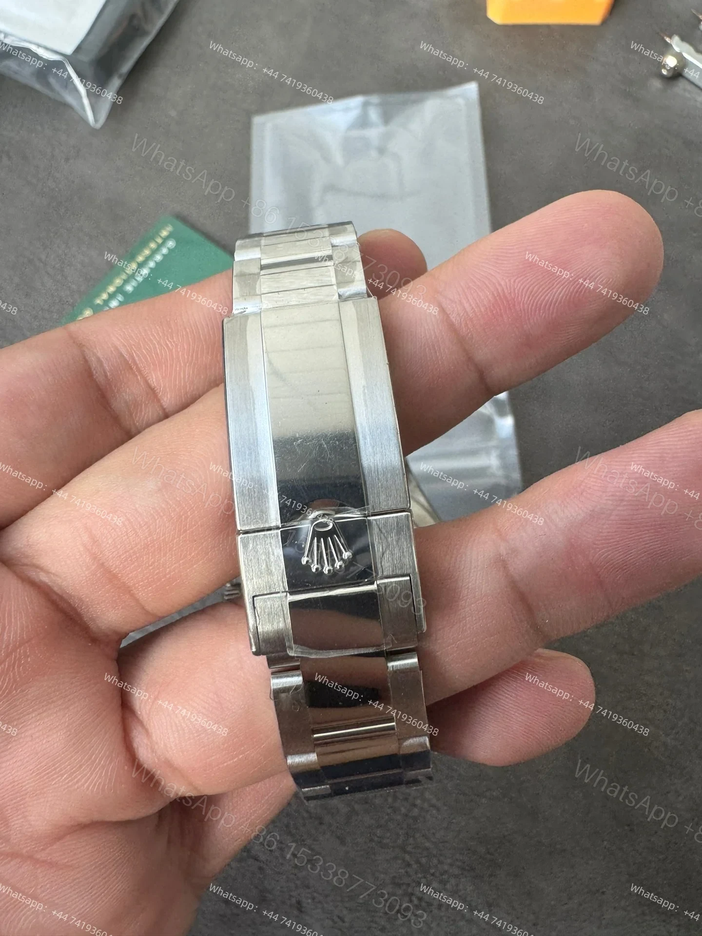View 13 of Rolex Daytona 116599RBOW Rainbow Bezel 1:1 Replica – Black Diamond Dial Super Clone 4130