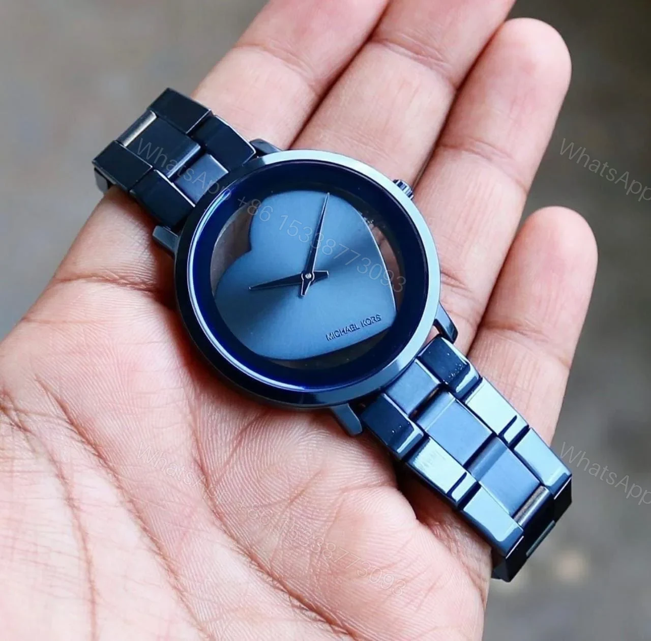 View 4 of Michael Kors Jaryn Heart Shaped watch