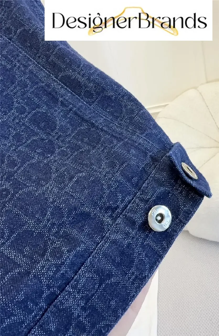 View 7 of Dior Dark Blue Cotton Denim Oblique Jacket