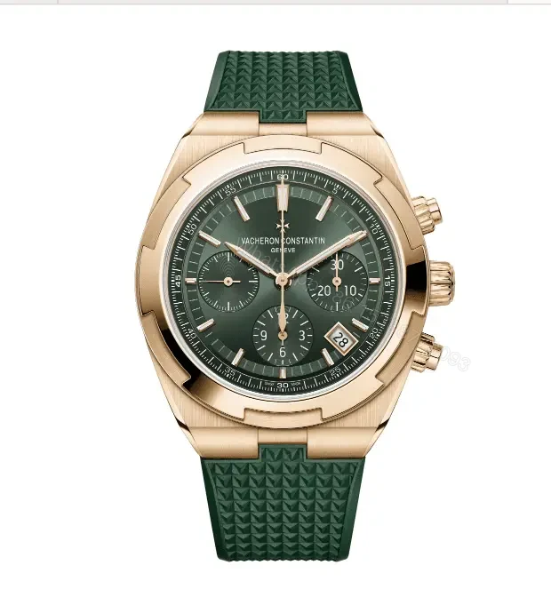 View 9 of Super Clone Replica Vacheron Constantin Overseas Chronograph GREEN