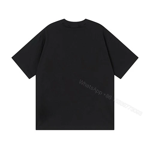 View 2 of Balenciaga Clothes Paris Sacré-Cœur Basilica Printed T-shirt Black/Pink