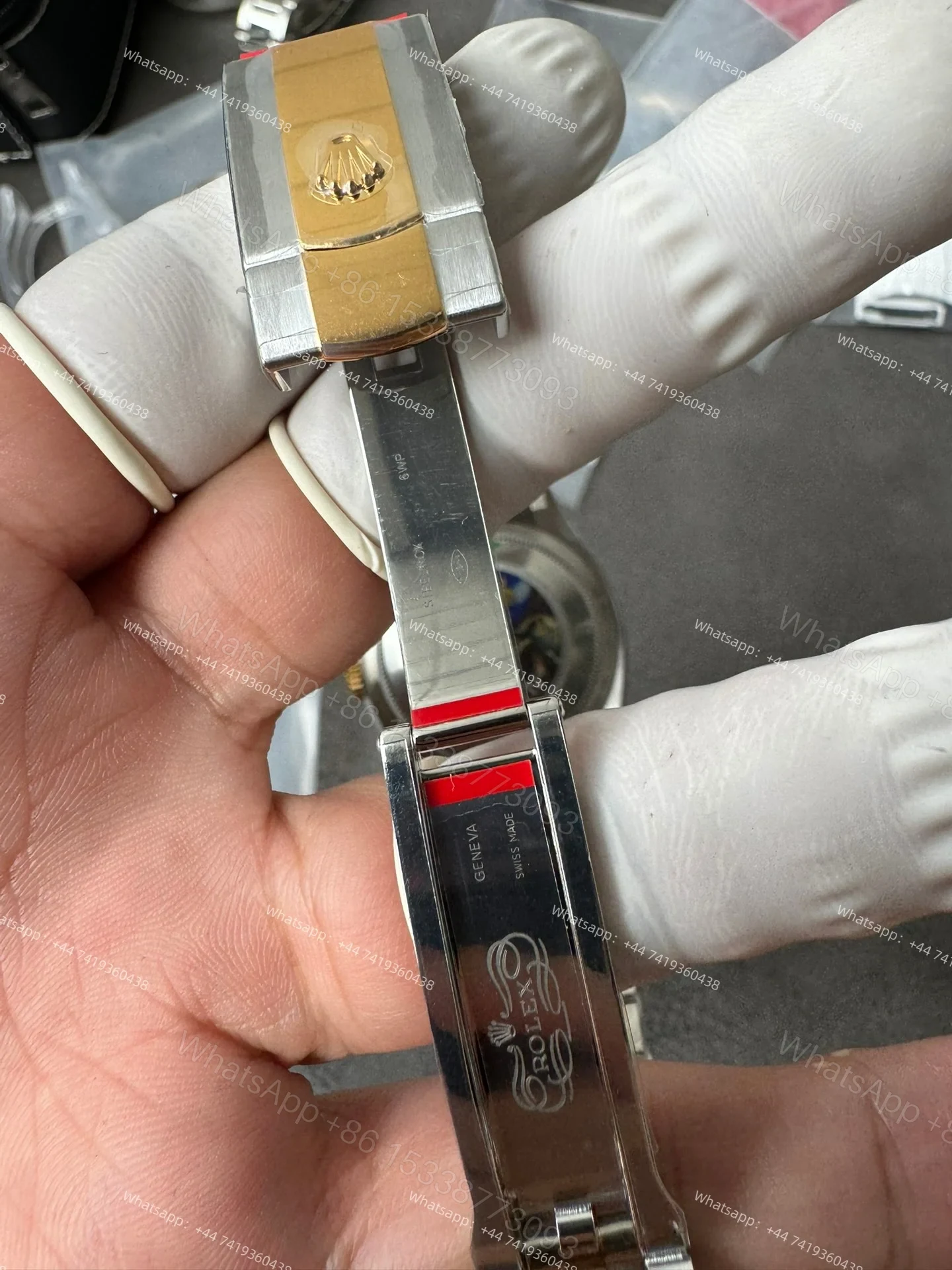 View 12 of Rolex Datejust M126233-0035 1:1 Replica Gray Roman Dial Jubilee 36MM 3235 Movement Super Clone Watch