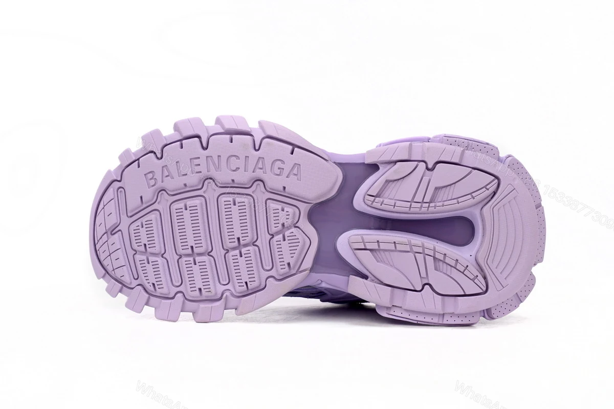 View 7 of Balenciaga Track 2 Sneaker Military Purple 568615 W3AG1 5310