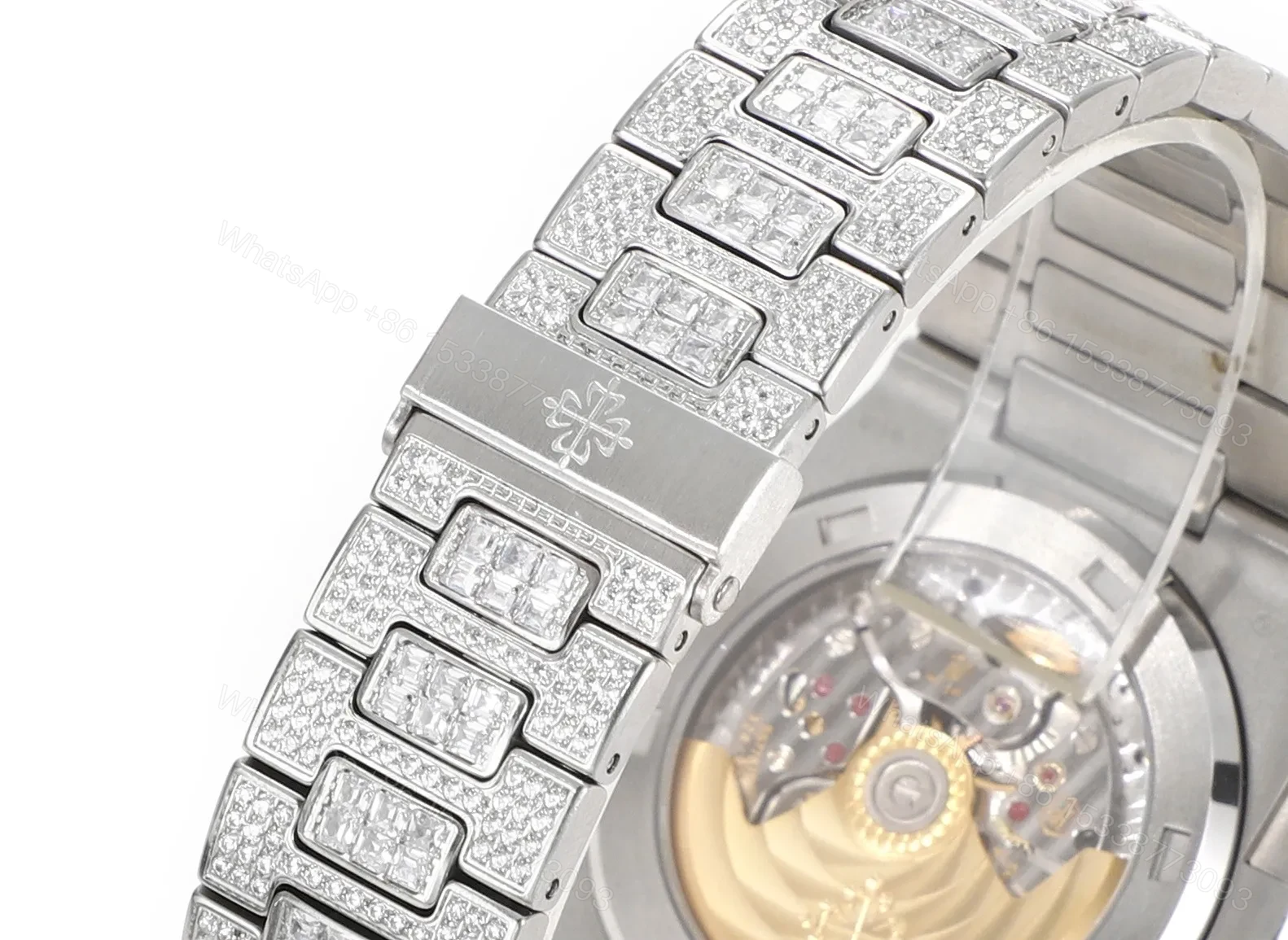 View 9 of Patek Philippe Nautilus Platinum Green Watch