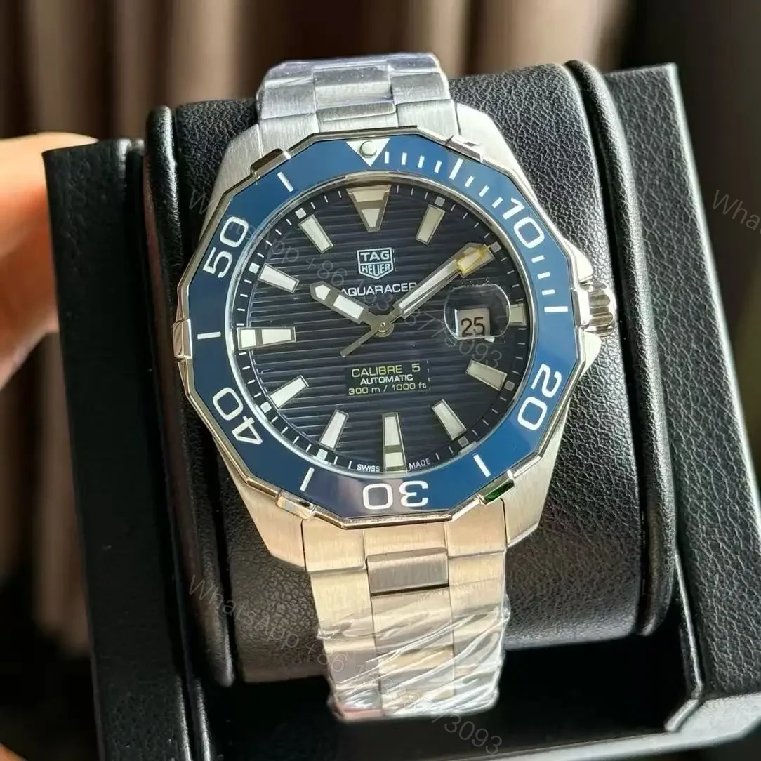 View 2 of Tag Heuer Aquaracer CALIBRE 5 Replica 43MM CERAMIC BEZEL MENS WATCH