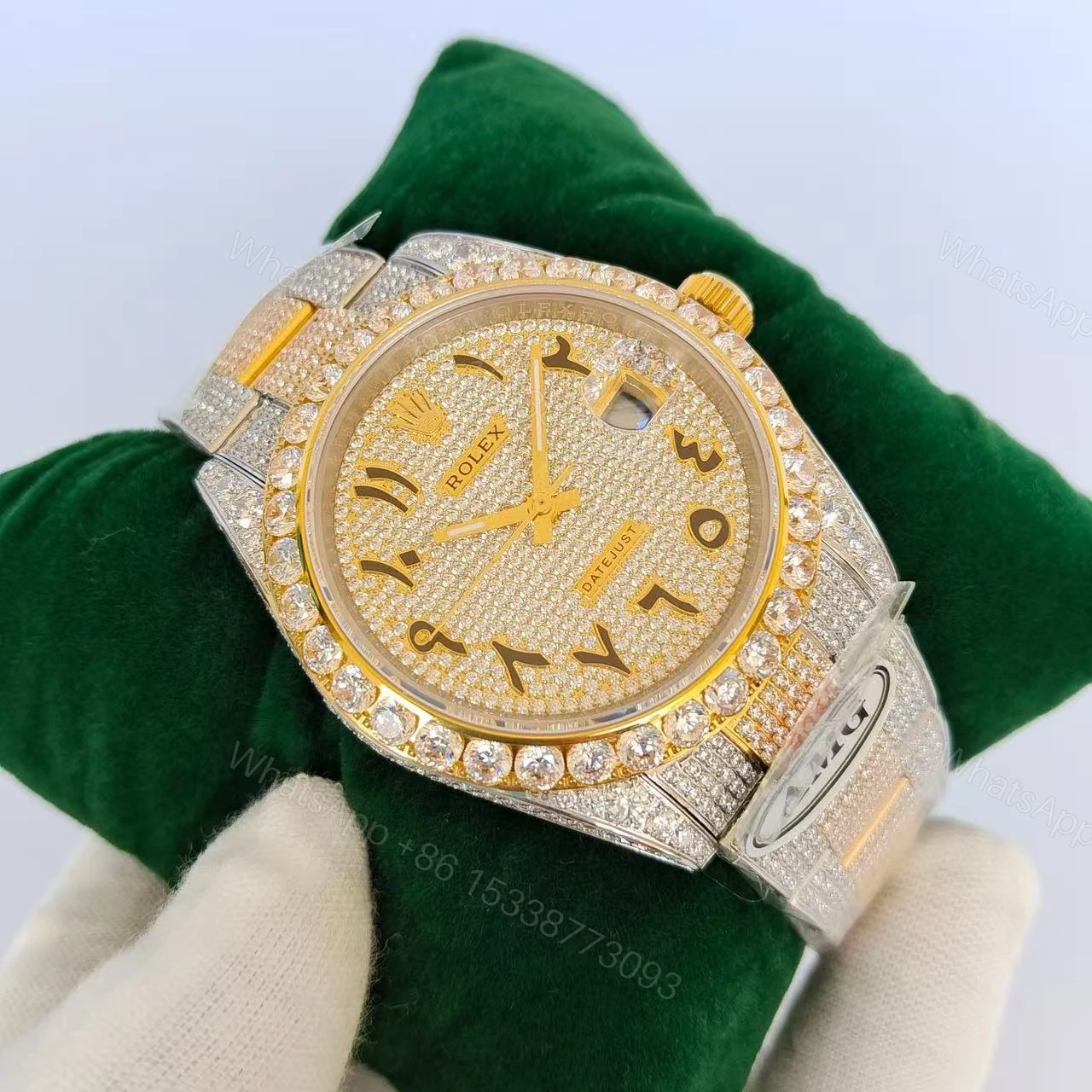 View 2 of Replica Rolex Arabic Dial