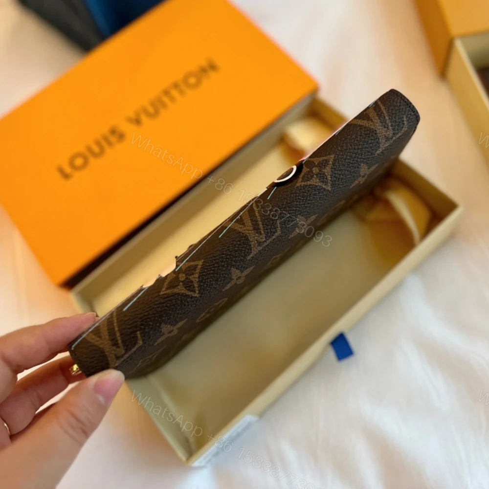 View 5 of LOUIS VUITTON ZIPPY WALLET VIVIENNE MONOGRAM BROWN 20CM