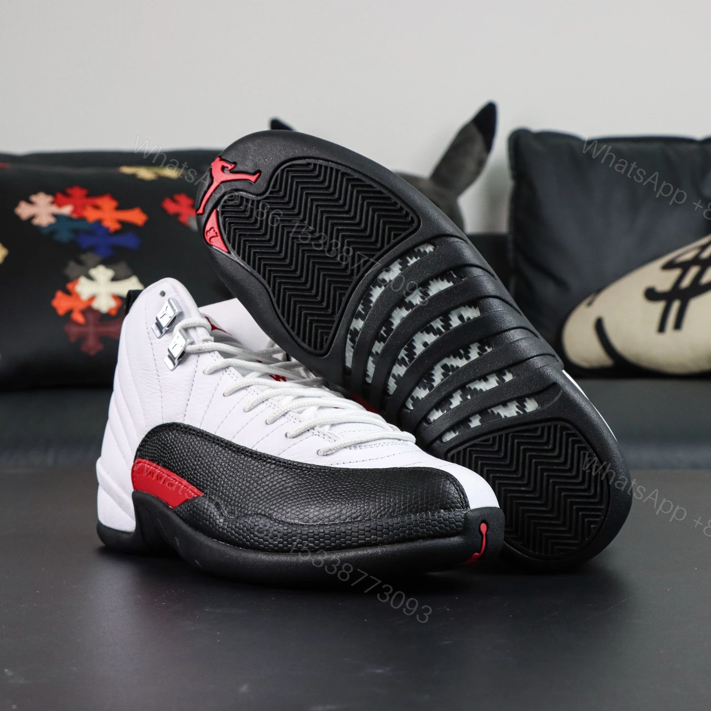 View 3 of Air Jordan 12 “Taxi Flip” Reps