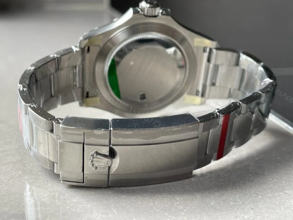 View 9 of VSF FACTORY 1:1 Rolex Yacht-Master 40mm 116622 904L SS Grey Dial Dots on SS Bracelet VS3135