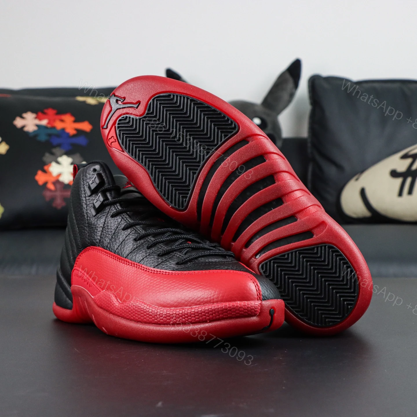 View 3 of Air Jordan 12 Flu Game 2025 Replica