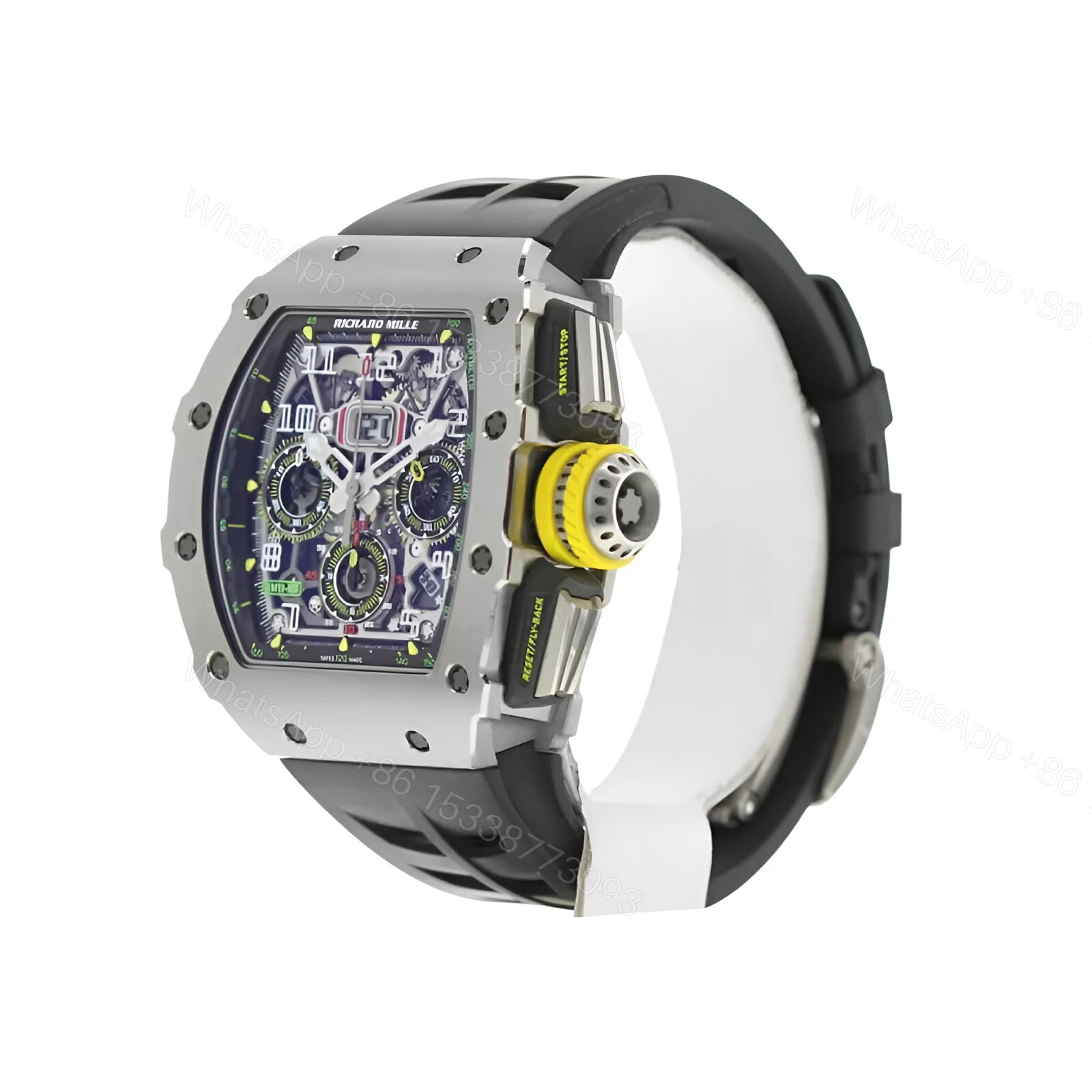 View 2 of Richard Mille Titanium Replica