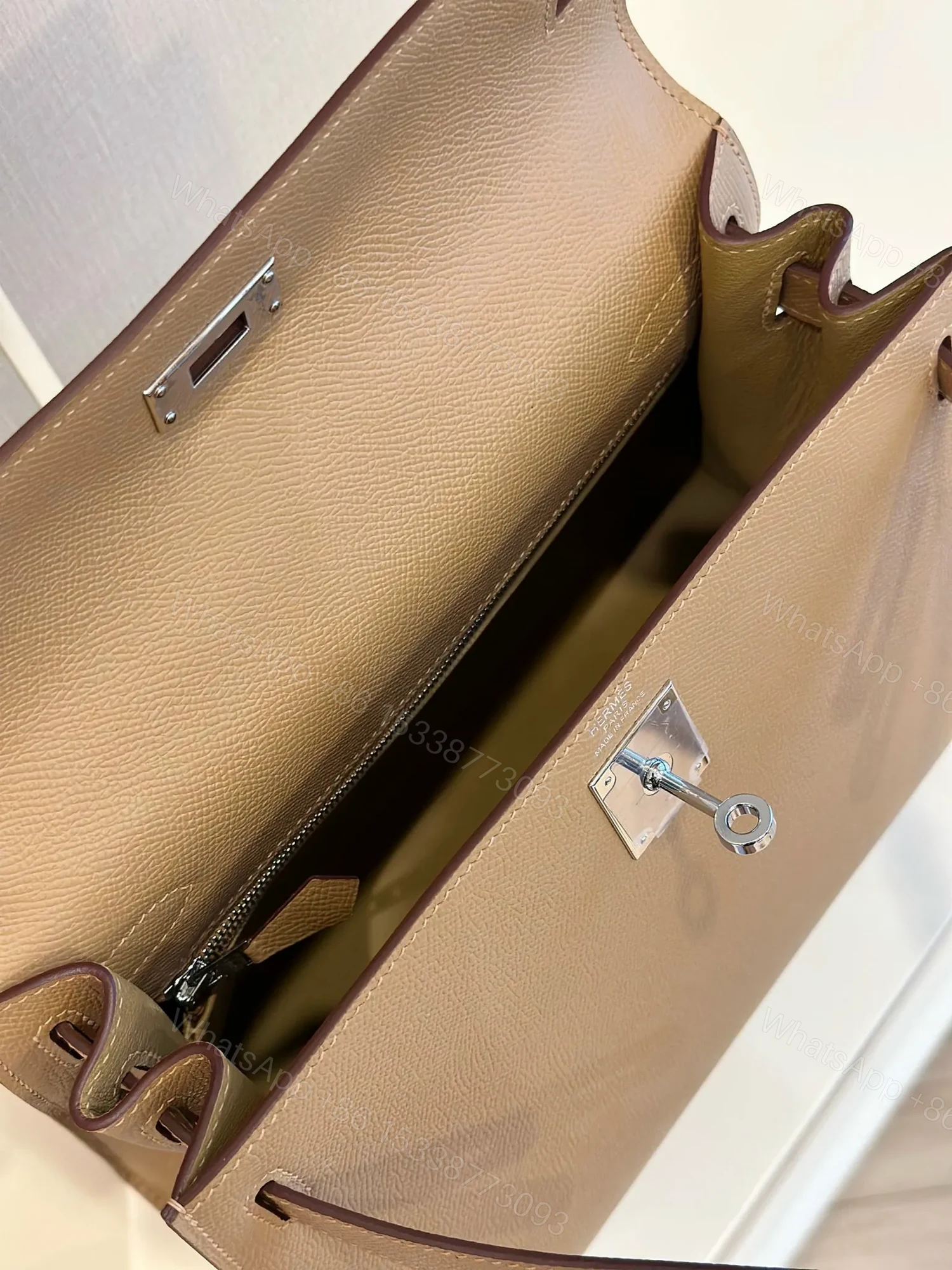 View 5 of HN 28 Epsom Brown Palladium Hardware