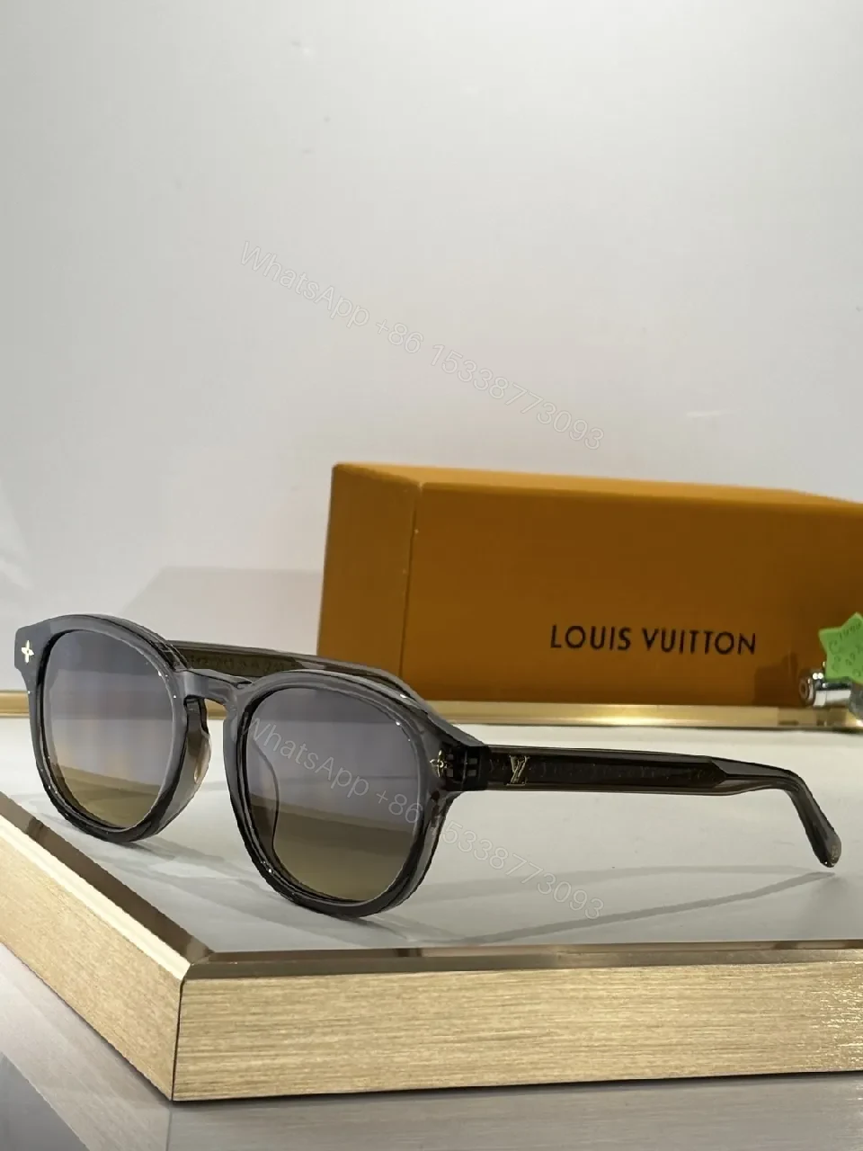 View 6 of Black Acetate Cat-Eye Sunglasses – Luxury-Style UV Lenses