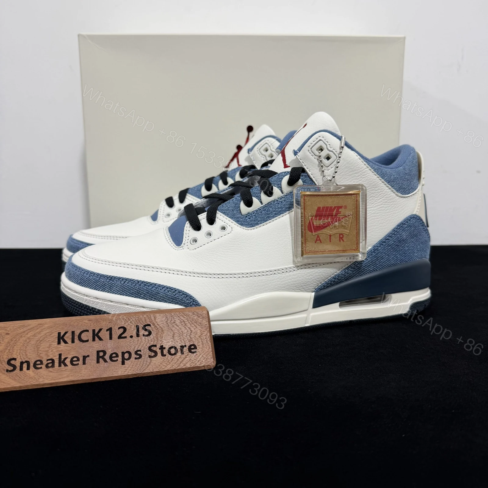 Jordan 3 Retro Levi’s All-Star Reps — view 1