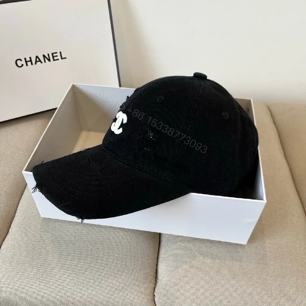 Distressed Cotton Cap — Modern Edge, Everyday Luxury — view 1