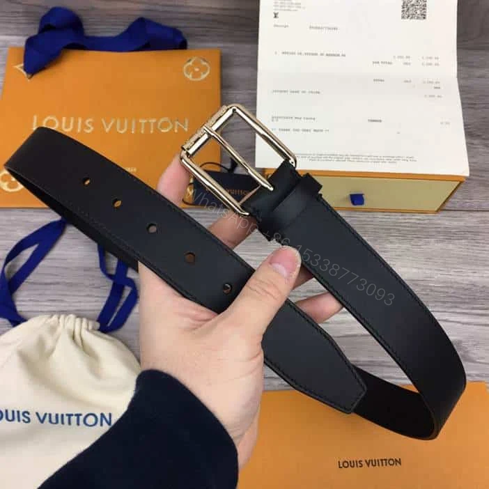 View 8 of LOUIS VUITTON SIMPLE BELT – B176